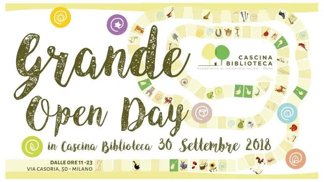 Grande Open Day in Cascina Biblioteca a Milano