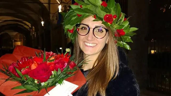 DELUSA Emma Somma 24 anni di Bergamo si è laureata alla Statale in Dietistica a novembre