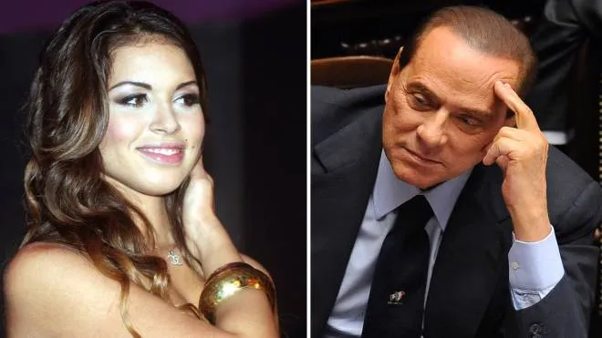Una foto combo mostra la ragazza marocchina Karima "Ruby" El Mahroug (S) e Silvio Berlusconi.
ANSA/FERRARI