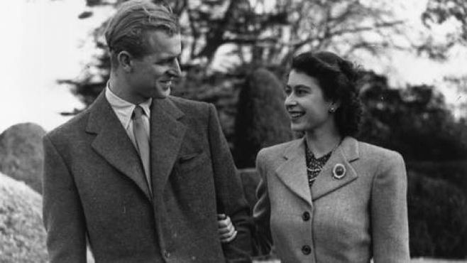 Il principe Filippo e la Regina Elisabetta II