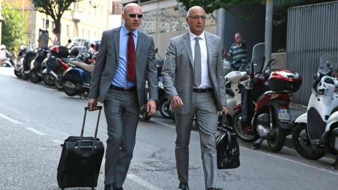 Claudio Salvagni e Paolo Camporini avvocati di Massimo Giuseppe Bossetti