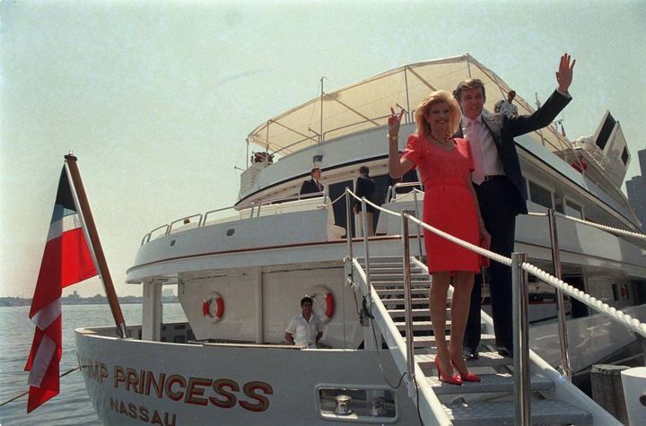 Donald e Ivana Trump 
