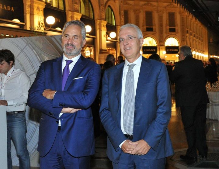 Emanuele Camerano e Giovanni Valotti di A2A (Newpress)