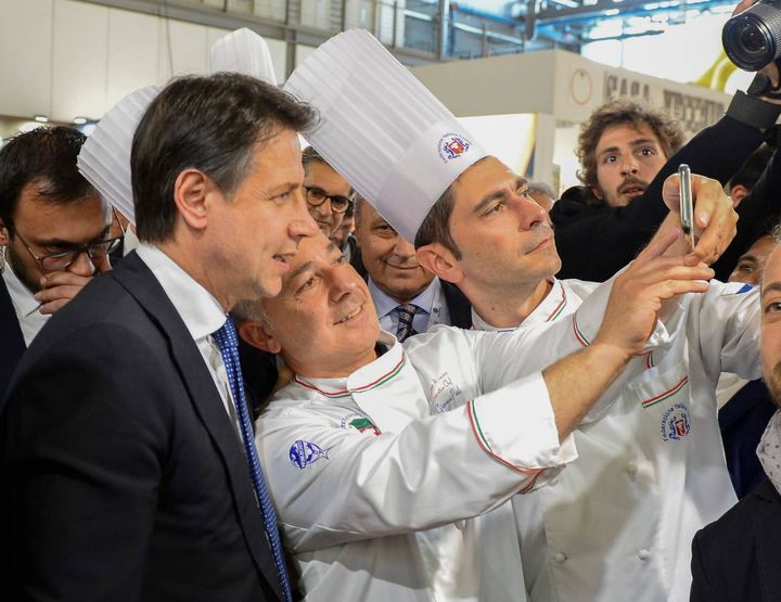 Milano, il premier Giuseppe Conte visita Tuttofood