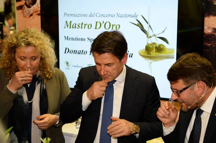 Milano, il premier Giuseppe Conte visita Tuttofood
