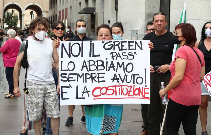 Le proteste a Brescia