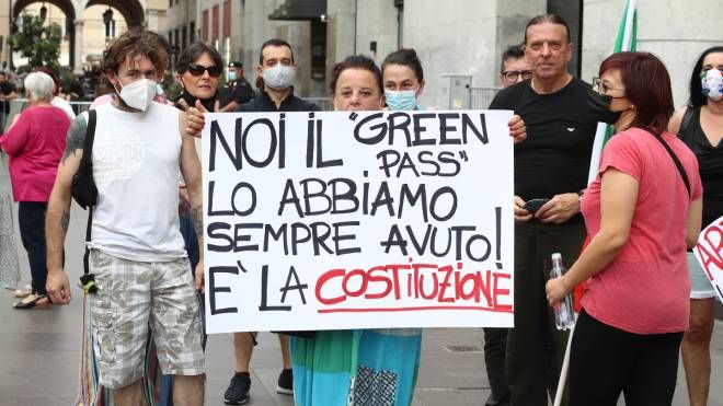 Le proteste a Brescia