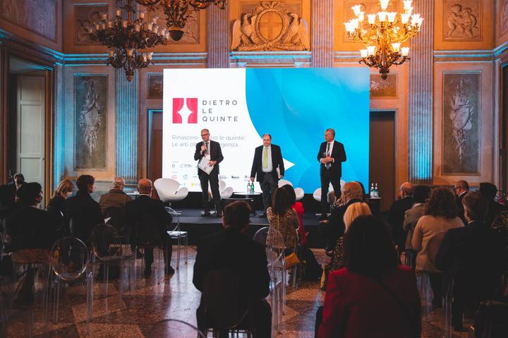 Michele Brambilla, Sandro Neri e Dario Allevi aprono i lavori sul palco della Villa Reale