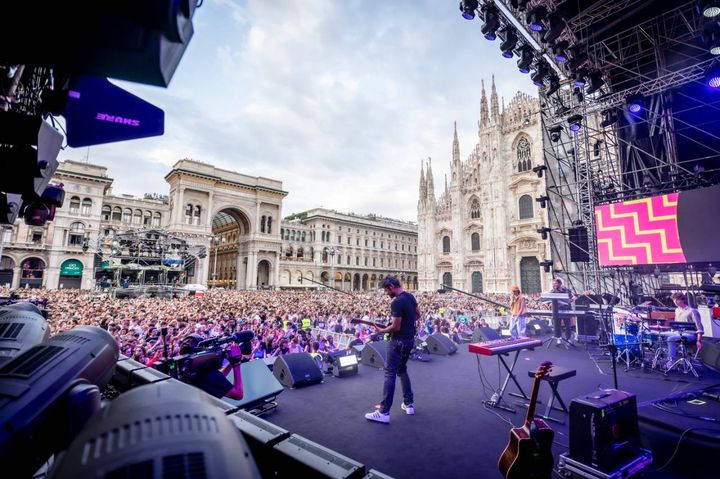 Ariete sul palco (Foto Francesco Prandoni)
