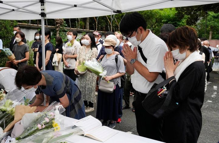 Il giorno dei funerali di Shinzo Abe, l'ex premier assassinato venerdì