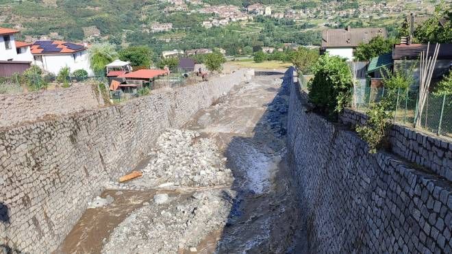 Esonda il torrente Re: ondata di fango investe Niardo, nel Bresciano