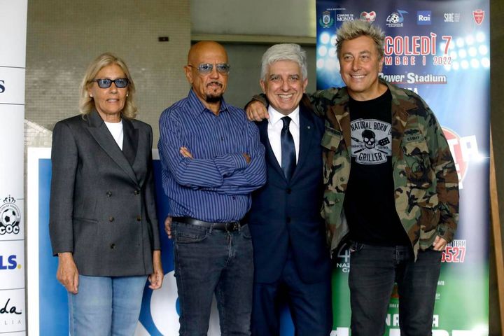 Titti Quaggia, Enrico Ruggeri,Gian Luca Pecchini e DJ Ringo