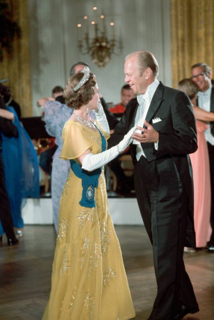 L'indimenticabile ballo con il presidente degli Stati Uniti Gerald Ford