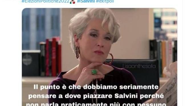 Giorgia Meloni su Salvini