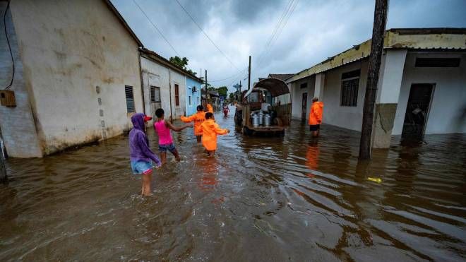Cuba, i disastri dell'uragano Ian