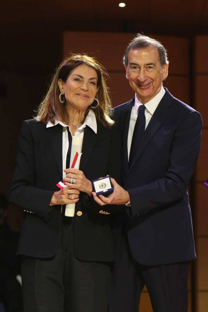 La medaglia d'oro a Francesca Parvizyar