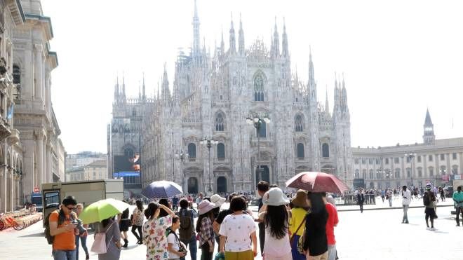 Turisti a Milano