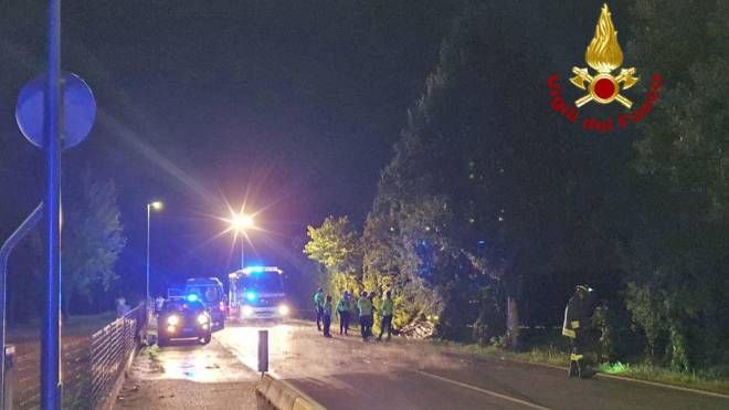 L'incidente a Godega di Sant'Urbano in provincia di Treviso