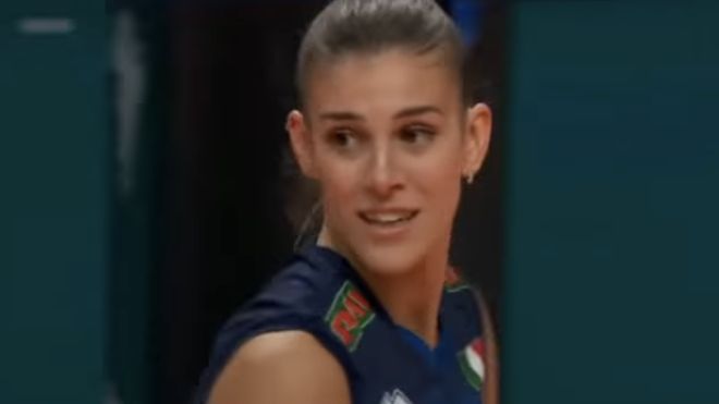 Alessia Orro, palleggiatrice della Nazionale italiana femminile di pallavolo