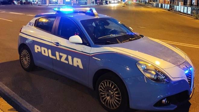 La polizia in azione a Monza