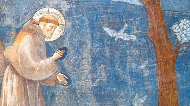 San Francesco ritratto da Giotto (Archivio)