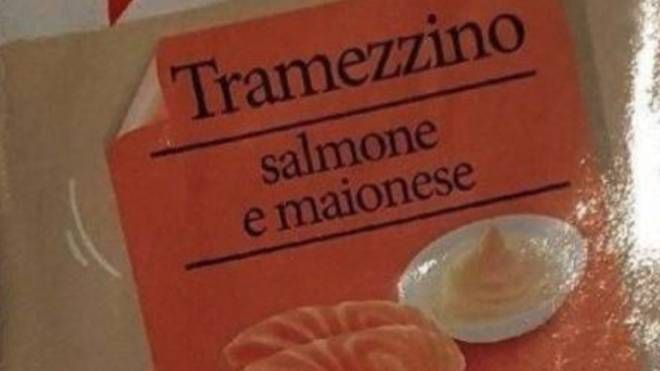 Tramezzino salmone e maionese