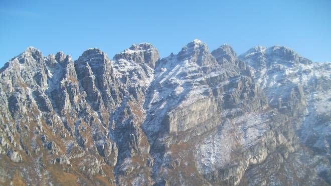 Il monte Resegone, in provincia di Lecco