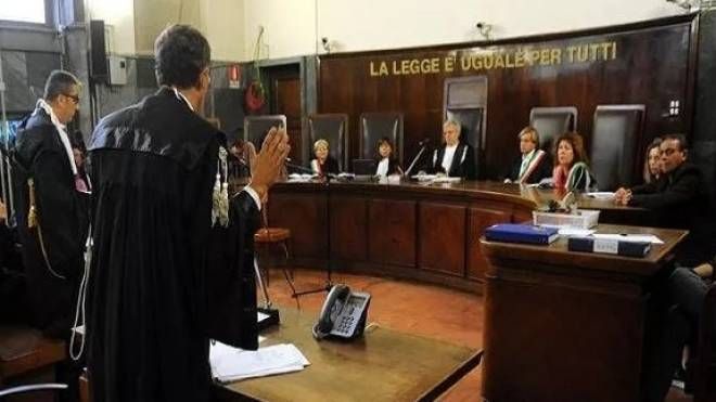 Un'udienza in Tribunale a Milano