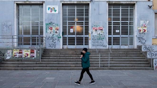 Il liceo artistico statale Umberto Boccioni in piazza Arduino