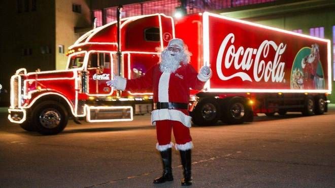 Il camion del Natale Coca-Cola (immagine di repertorio)