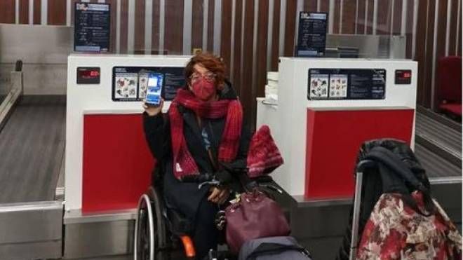 Valeria Roberta Vetrano, la disabile bloccata all'aeroporto di Orio