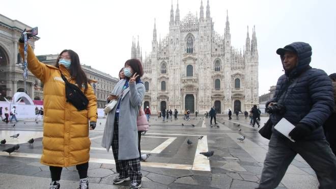 Aria gelida a Milano