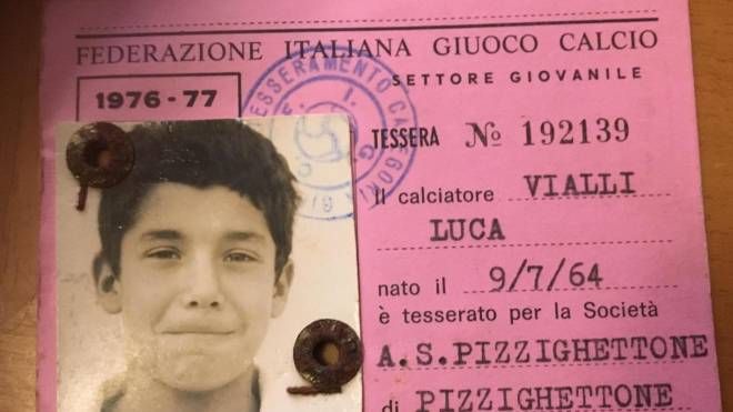 Gianluca Vialli, 12 anni, giocatore del Pizzighettone