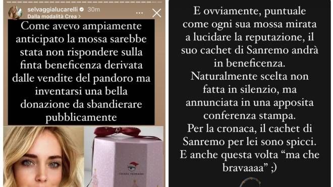 L'attacco di Selvaggia Lucarelli a Chiara Ferragni