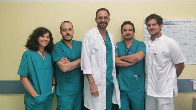 L'équipe di Microchirurgia e Chirurgia della mano