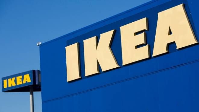 Il marchio del colosso svedese Ikea (Olycom)